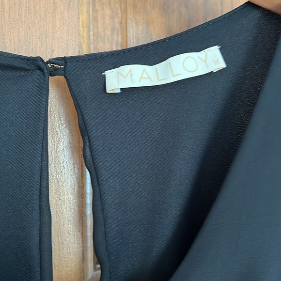 cute black dress with short dress insert - Picture 2 of 3